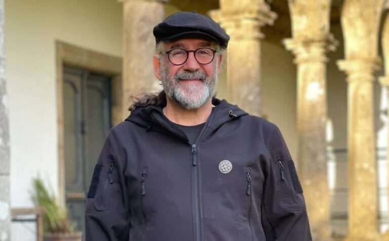 Bieito Romero no Pazo de Trasariz