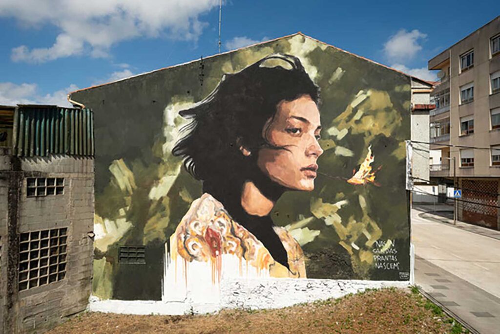 Derrubando Con Pintura 2 (carballo)
