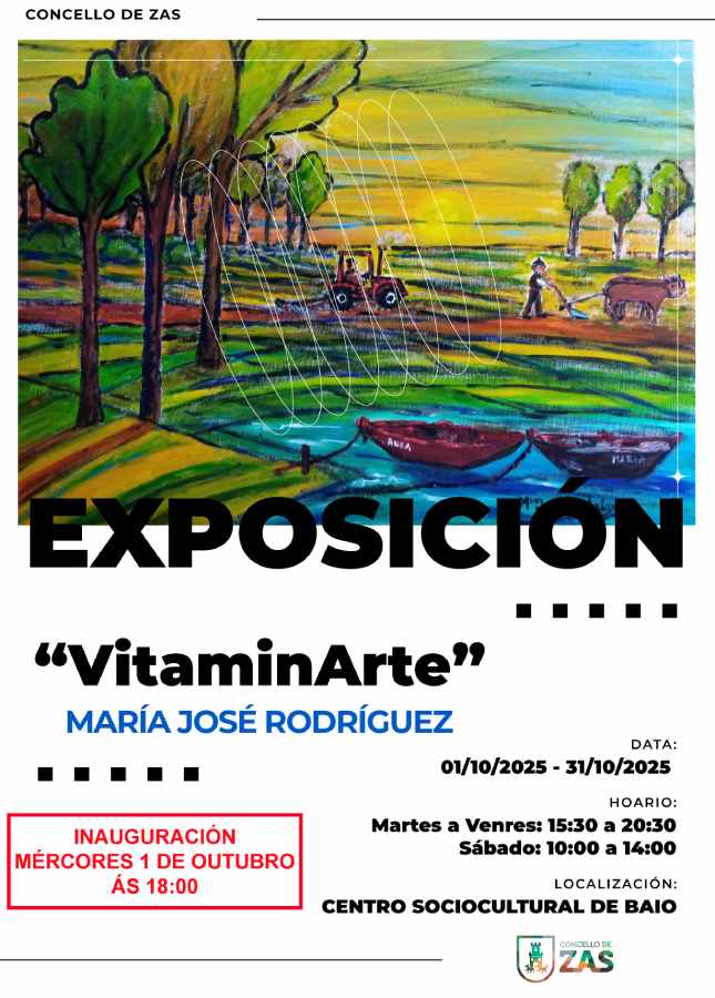 Exposición Vitaminarte en Baio