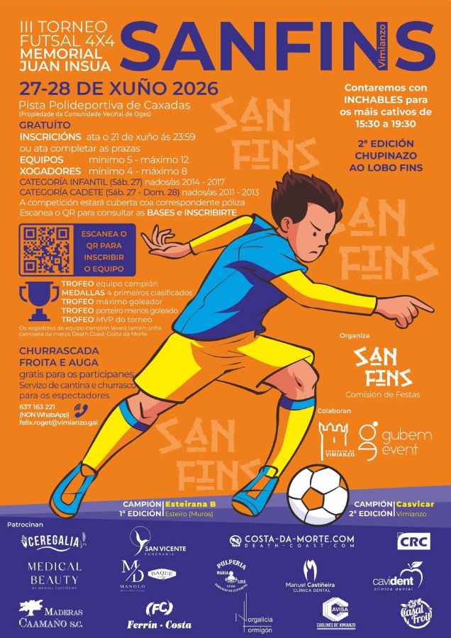 III Torneo de Futsal 4x4 Memorial Juan Insua Sanfins