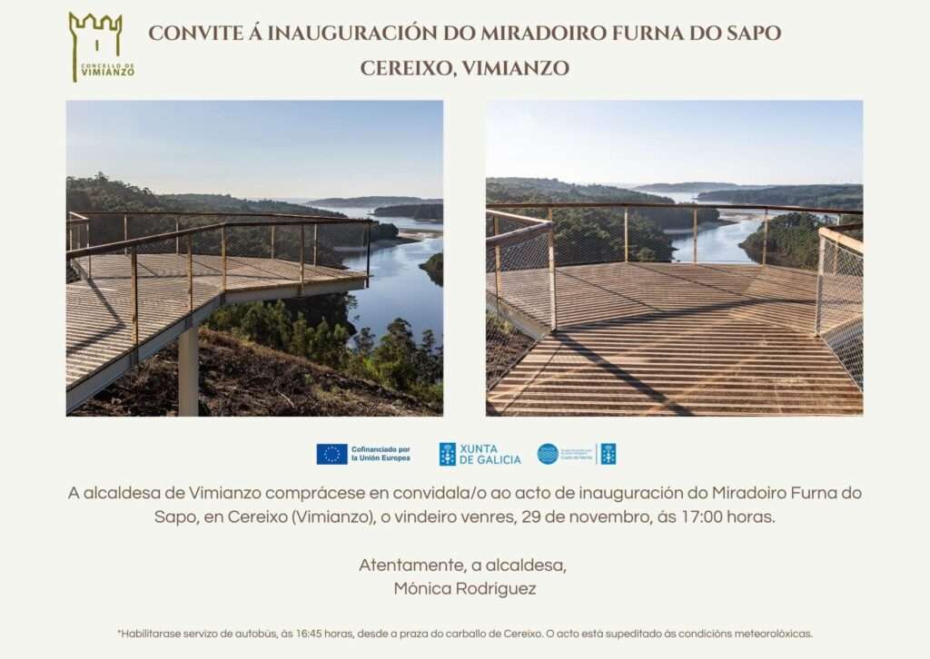 Inauguración Mirador Furna Do Sapo