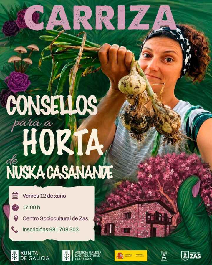 Taller Consejos para la huerta en Zas