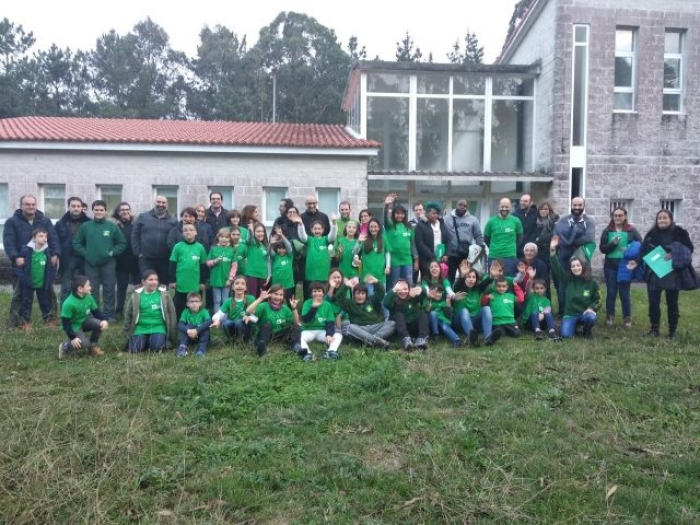 Comienzo de la 7 escuela ambiental de senda nova