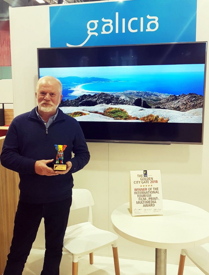 El ayuntamiento de carnota recibe un premio en la feria de turismo de berlin