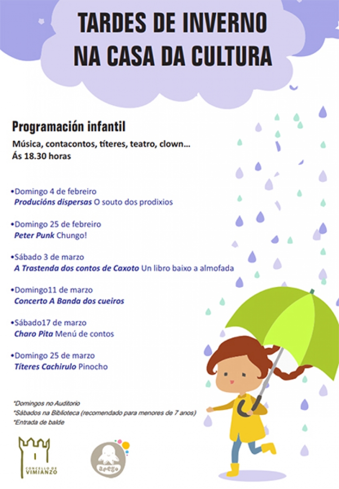 El ayuntamiento de vimanzo programa actividades destinadas a los mas pequenos de la casa