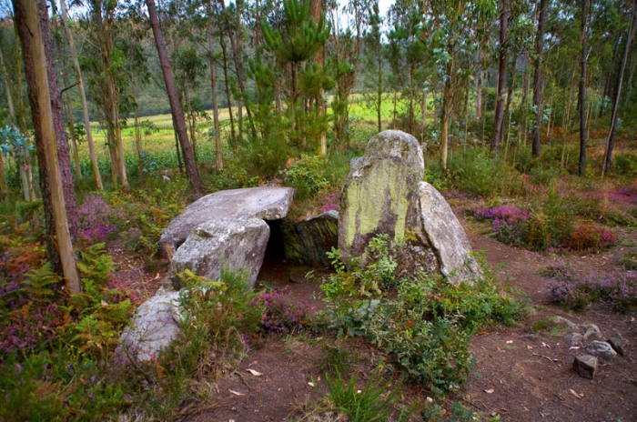 El ayuntamiento de vimianzo adquiere la propiedad del dolmen de pedra cuberta