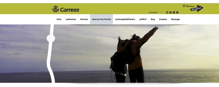 El camino de santiago fisterra muxia con correos