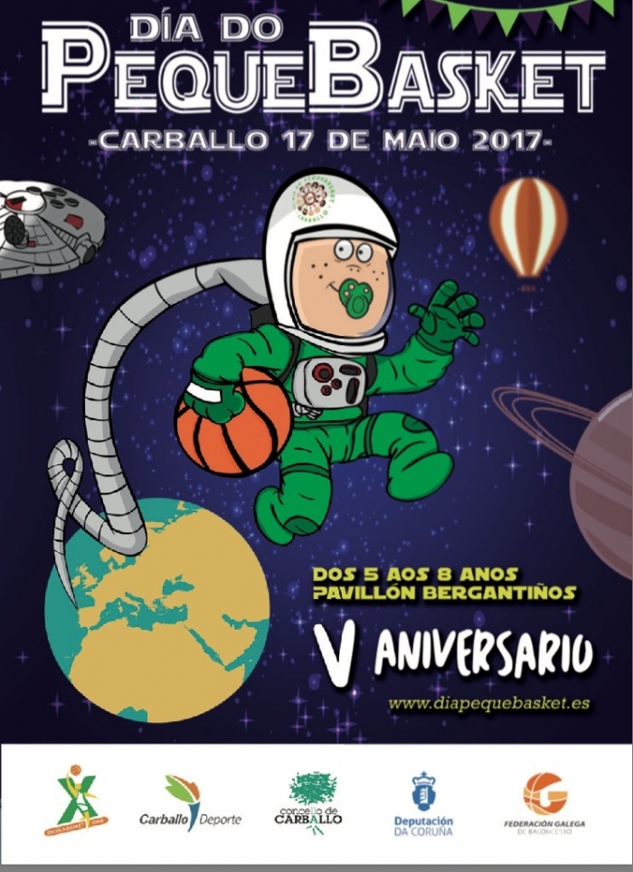 El v dia do pequebasket en carballo abre a inscricion de equipos