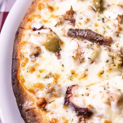 Carta Pizzas Varias Del Restaurante Santos 00024