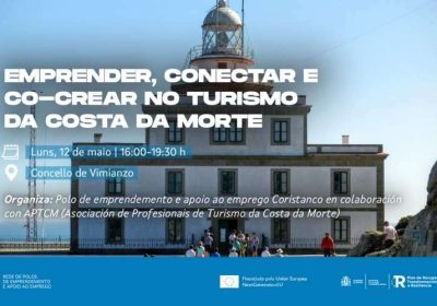 Cartel Conectar e co-crear no turismo da Costa da Morte