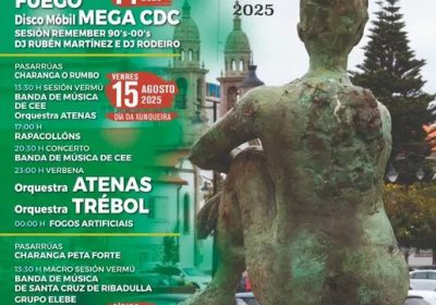 Cartel festa da xunqueira de cee 2025