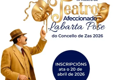 Cartel Zas Teatro Labarta Pose