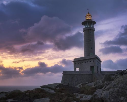 Faro Y Piedras De Punta Nariga En Malpica 1