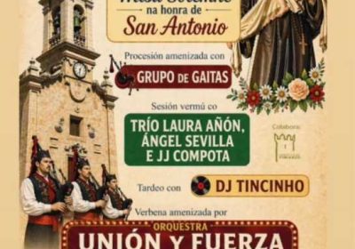 Festas de San Antonio 2026 en Carnés