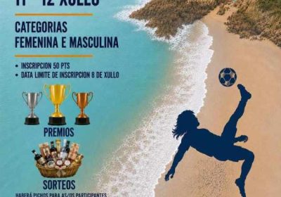 I Torneo de Fútbol Playa en la Praia do Lago