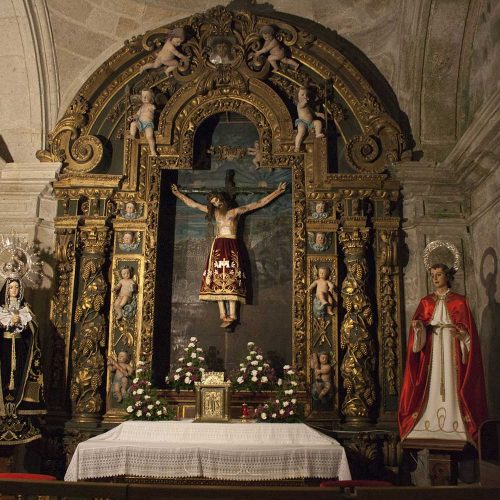 Igrexa Santa María Das Areas En Fisterra Interior