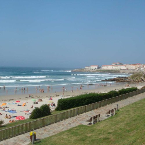 Praia E Paseo Marítimo De Caión