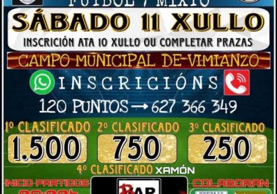 V Maratón Fútbol 7 Mixto en Vimianzo