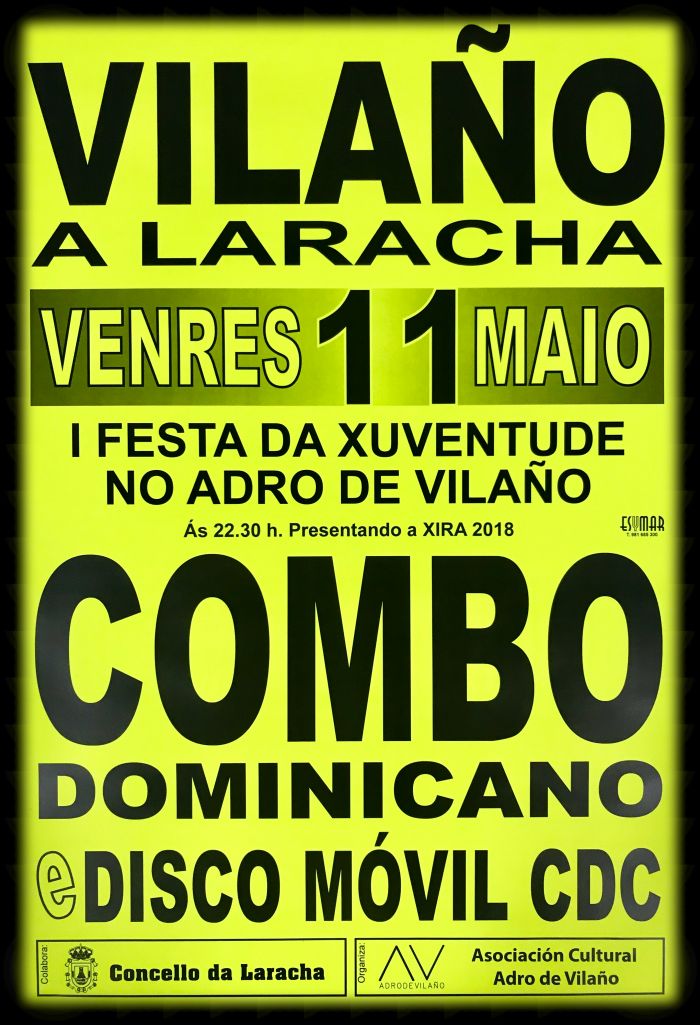 I fiesta de la juventud en el adro de vilano