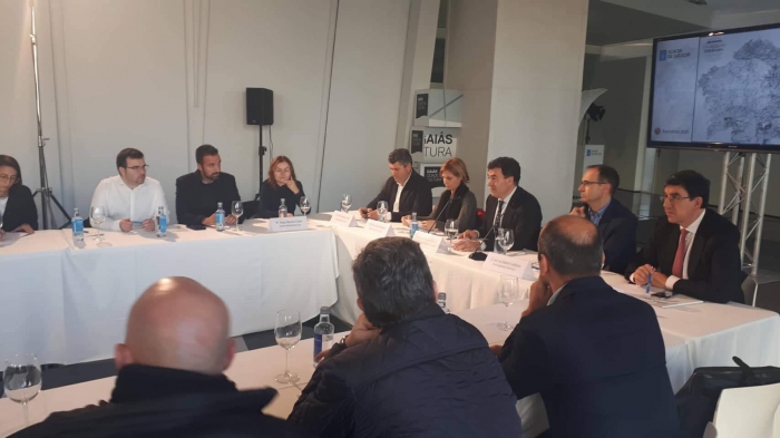 La cmat participa en la reunion de los geodestinos con turismo de galicia en el gaias