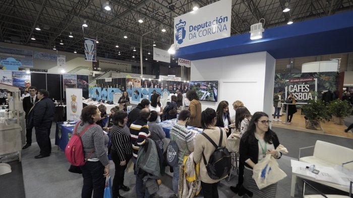 La diputacion de a coruna lleva la oferta turistica de los ayuntamiento a la feria iberica de turismo