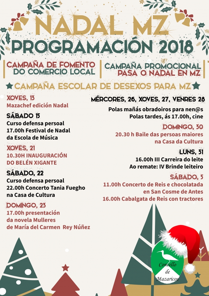 Una navidad llena de actividades en mazaricos