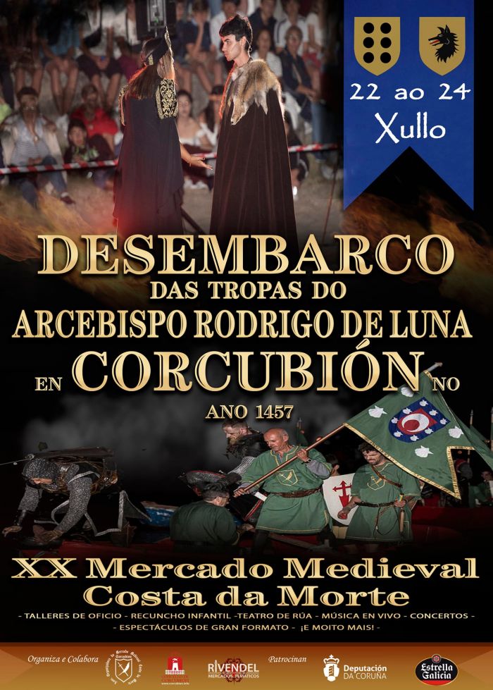 Xx mercado medieval costa da morte